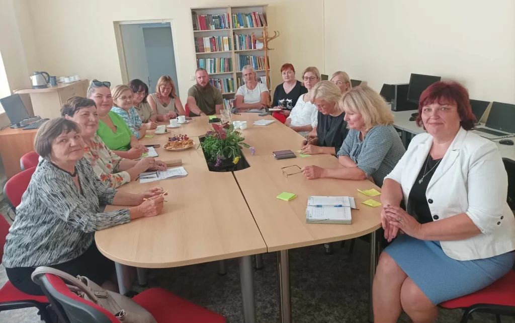 Dorinio ugdymo mokytojų metodinio būrelio pasitarimas